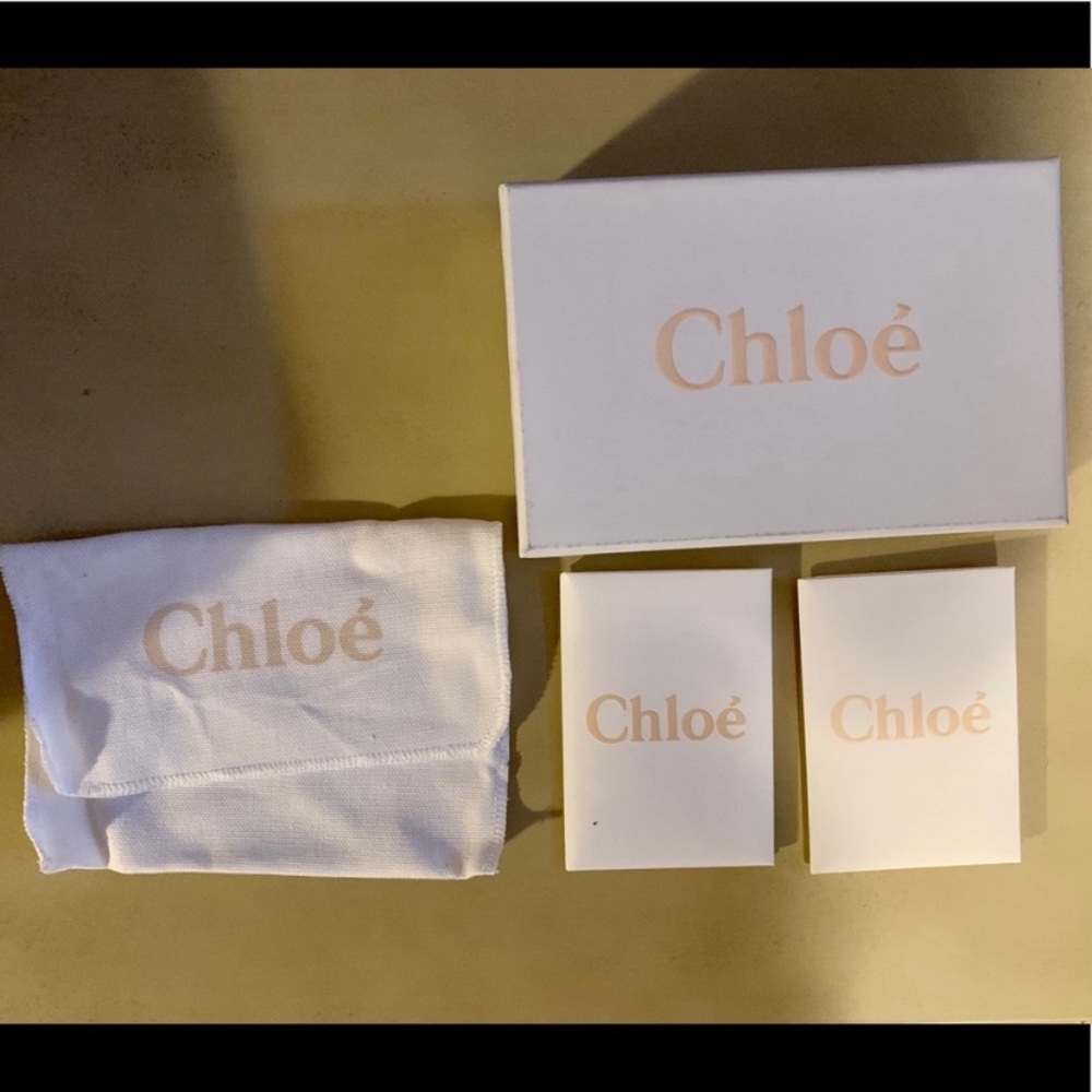 Chloe wallet box and dust bag